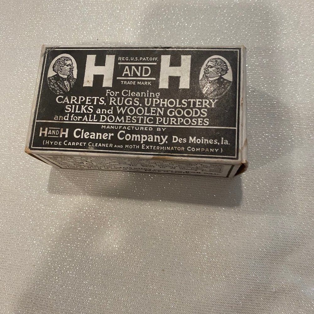 1920 ANTIQUE H&H Cleaner--company closed in 1921